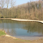 Descurieux Vijver en vlonderpad